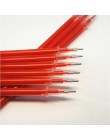 20 sztuk/partia żel wkłady długopisowe zestaw papiernicze szkolne materiały biurowe narzędzie czarny niebieski czerwony atrament