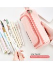 Kawaii piękny duża pojemność piórnik szkolne artykuły piśmienne ołówek torba przenośny długopis pędzle etui Box prezenty dostaw