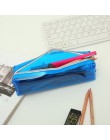 1 sztuk przezroczyste pudełko z tworzywa sztucznego szkoła piękny ołówek etui uchwyt na długopis torba pokrowiec pędzel do malow