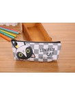 Kawaii kot szkoła ołówek torby śliczne wodoodporny piórnik dla dziewczynek dla dzieci prezent dla dzieci koreański biurowe biuro