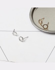 Proste Koreański Kreatywny Geometryczne Hexagon Stadniny Kolczyki dla Kobiet Małe Ucho Stadniny Orki Brincos Ear Biżuteria Dziew