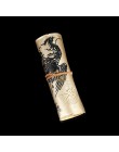 Vintage Retro mapa skarbów piórniki luksusowe rolki skórzane etui na długopisy sztuczna skóra etui na artykuły papiernicze artyk
