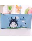 Śliczne Kawaii tkaniny piórnik piękny Cartoon Totoro długopis torby dla dzieci prezent Zakka kawaii biurowe estuches szkolne