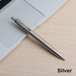 Baikingift 1 sztuk nowy nabytek handlowych kulkowy długopis metalowy prezent rdzeń pióra solventborne automatyczny długopis unis