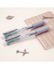 5 w 1 długopis wielokolorowy pisaki z czarny/niebieski/zielony/czerwony atrament długopis 0.7mm + 1 sztuk automatyczny ołówek 0.