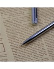 1 sztuk Mini kulkowy długopis metalowy obrotowy kieszonkowy długopis przenośny długopis mały olej długopis wykwintne krótkie dar