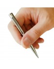 1 sztuk Mini kulkowy długopis metalowy obrotowy kieszonkowy długopis przenośny długopis mały olej długopis wykwintne krótkie dar
