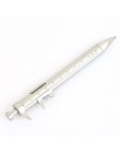 Wielofunkcyjne 0.5mm długopis z żelowym wkładem suwmiarka Roller długopis biurowe Ball-pkt 2 kolory Drop shipping