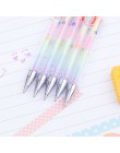 1 sztuk gradientu 6 kolorów w długopisy żelowe biurowe i szkolne długopisy