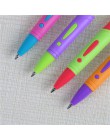 10 sztuk/partia śliczne 0.7mm długopis długopis niebieski atrament akcesoria biurowe materiał Escolar pisanie dostaw znak długop