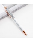 1pc nowy długopisy z folii metalowy długopis długopisy biurowe prezenty urodzinowe długopisy grawerowane nazwa prywatne laserowe