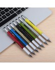 1 sztuk 7 kolorów powieść wielofunkcyjny śrubokręt długopis ekran dotykowy prezent narzędzie szkolne materiały biurowe piśmienne