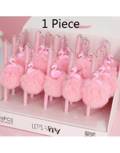1 Pc śliczne jednorożec długopisy Kawaii Flamingo długopisy kreatywny długopisy dla dzieci dziewczyny prezent szkoły pisania dos