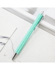1 sztuk Kawaii Długopisy brokat metalowy długopis długopis długopisy uczeń długopisy szkolne papiernicze artykuły biurowe 1.0mm