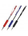 5 sztuk/partia piłka plastikowa długopis czerwony niebieski czarny kolory długopis niestandardowy przezroczysty długopis