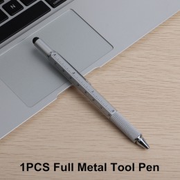 GENKKY 1 sztuk wysokiej jakości ręczny technologia narzędzi śrubokręt linijka kulkowy długopis metalowy wielofunkcyjny dotknąć p