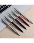1 sztuk GENKKY długopis biuro handlowe naciśnij metalowy długopis długopisy prezent rdzeń pióra Solventborne Automatic Ball dług