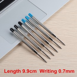 6 sztuk/partia długopis G2 wkłady 9.9 CM niebieski/czarny atrament