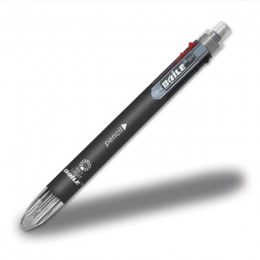 6 w 1 długopis wielokolorowy wielofunkcyjny długopis zawiera 5 kolor długopis i 1 automatyczny ołówek Top gumka biuro szkoły dos