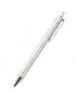 1 sztuk nowy flash kryształ pióro wisiorek metalowy długopis bullet 1.0mm artykuły papiernicze artykuły biurowe i szkolne pióro 