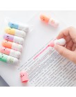 6 sztuk/partia kapsułki rozświetlacz pigułka witamina Marker kolor długopisy biurowe biurowe artykuły szkolne