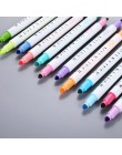 Uczniowie Mildliner zakreślacze marker do malowania wyróżnienia pędzelki pastelowe markery akwarela fluorescencyjny długopis rys