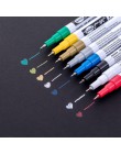 1 sztuk metalowe Marker 8 kolory dla wybierz 0.7mm Extra Fine punkt Marker do malowania nietoksyczny Marker permanentny DIY Mark