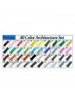 Touchfive Marker 30/40/60/80/168 kolory Art markery zestaw podwójne Headed na bazie alkoholu szkic mazak długopis dla rysunek ar