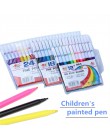 Szkoły dzieci wysokiej jakości kolor długopisy marker do malowania akwarela długopisy szczotki zestaw do rysowania kolorowe mark