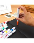 Mazak permanentny olej biały-atrament Mark pióra do pisania artykuły szkolne i biurowe cd mark marker wood marker rock 12 kolor