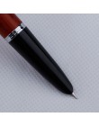 Zremasterowane wyposażone są w klasyczne drewniane pióro 0.38mm extra fine stalówka kaligrafia długopisy Jinhao 51A artykuły pap
