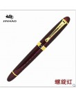 JINHAO X450 matowe czarny i złoty 0.7mm szeroki stalówka pióro wieczne JINHAO 450