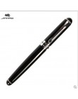 Nowy Jinhao X750 Deluxe matowy czarny Medium stalówka 18kgp wieczne pióro