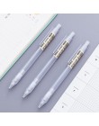 Śliczne Kawaii plastikowy ołówek mechaniczny przezroczyste automatyczne ołówki dla dzieci koreański biurowe materiał Escolar