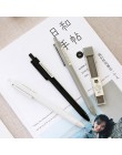 JIANWU 3 sztuk 0.7mm 0.5mm proste mody automatyczny ołówek uczeń typ prasy ołówek mechaniczny materiały studenckie
