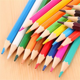 12 kolorów mały ołówek malarstwo kolor pióra kredka pisanie malowanie materiały biurowe ołówki prezenty dla studentów nowy A30