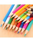 12 kolorów mały ołówek malarstwo kolor pióra kredka pisanie malowanie materiały biurowe ołówki prezenty dla studentów nowy A30