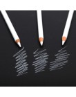 Profesjonalne 3 sztuk biały szkic ołówki węgiel standardowy ołówek rysunek ołówki zestaw do szkoły narzędzie akcesoria do malowa