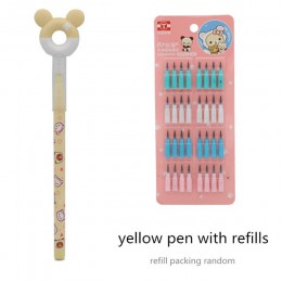 Słodkie pączki ołówek nie ma potrzeby do cięcia bullet ołówek dla dzieci w wieku szkolnym jest rysowania i pisania pióro