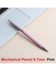 0.5/0.7mm żelazo Metal mechaniczne ołówek papiernicze kreatywne prasy automatyczne długopisy dla studentów pisanie rysunek biuro