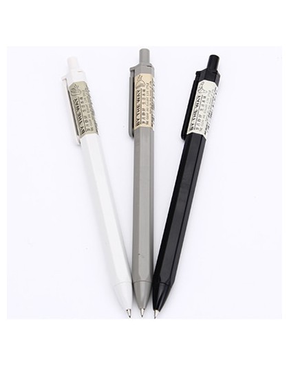 1 sztuk 0.5mm 0.7mm prosty styl automatyczny ołówek uczeń naciśnij typu ruchome ołówek mechaniczny szkolne materiały biurowe