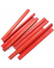 Coloffice 10 sztuk/partia stolarzy ołówki czarny ołów dla DIY Builder stolarstwo obróbki drewna czarny gruby rdzeń spłaszczony d