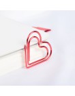 FangNymph Kawaii miłość serce 10 sztuk/paczka Metal materiał spinacz do książki papiernicze artykuły szkolne materiały biurowe p