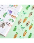 Kreatywny Kawaii marchew lody w kształcie Mini spinacze do papieru jasne spinacze do papieru zdjęcia bilety notatki list papieru