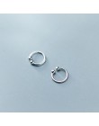 Trustdavis 100% 925 Sterling Silver Shining CZ Ear Cuff nausznice dla kobiet dziewczyna bez kolczyków biżuteria DA372