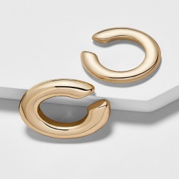 2019 nowych moda perłowa nakładka na uszy czechy do układania w stos w kształcie litery C CZ Rhinestone małe Earcuffs klipsy dla