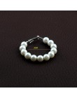 Moda symulowane Pearl komunikat duże kolczyki małe kółka dla kobiety przesadzić koło kolczyki osobowość klub nocny biżuteria