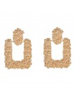 Duże wiszące kolczyki dla kobiet kolczyki geometryczne typu statement kobiet 2019 moda nowoczesna biżuteria wiszące kolczyki oor