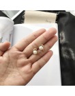 2019 Trendy eleganckie dziewczyny perła kolczyki Korea styl osobowości kształt serca ucha akcesoria oświadczenie biżuteria preze
