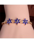 MISANANRYNE Gold Color Beautiful Waterdrop Austrian Crystal Bracelet For Women Wedding Party Jewelry Female Bracelet Wholesale
